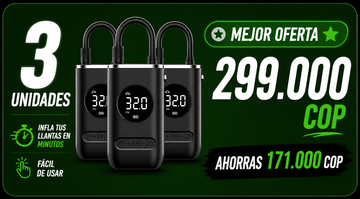 Compresor de Aire Portatil