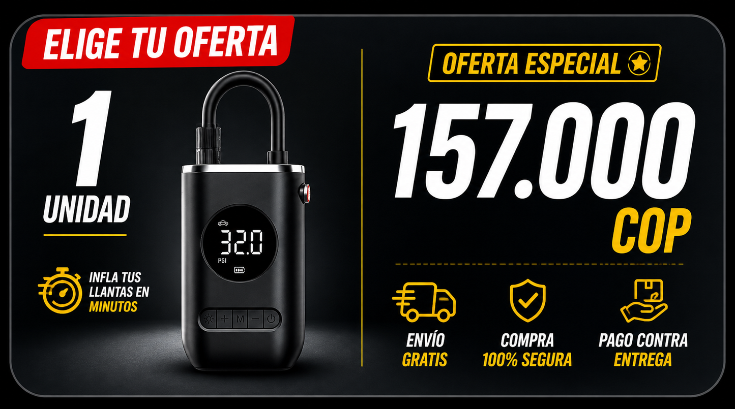 Compresor de Aire Portatil